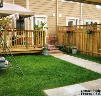 Fence & Deck in Markham designed and built by SKL Group in 2008